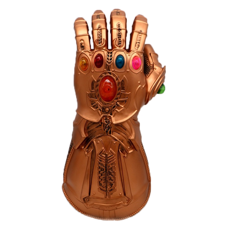 Mô hình găng tay sắt TONY Stark thanos trong phim Avengers thiết kế có đèn LED