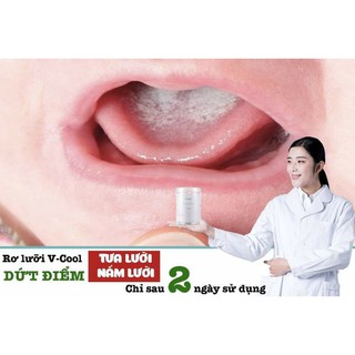 Rơ Lưỡi Tiệt Trùng Vcool Làm Sạch Mảng Bám Cặn Sữa Ngăn Ngừa Nấm Lưỡi Cho Bé