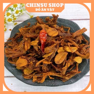 Khô heo cháy tỏi CHINSU 300g đồ ăn vặt HÀ NỘI thịt lợn cháy tỏi-CHINSUSHOP