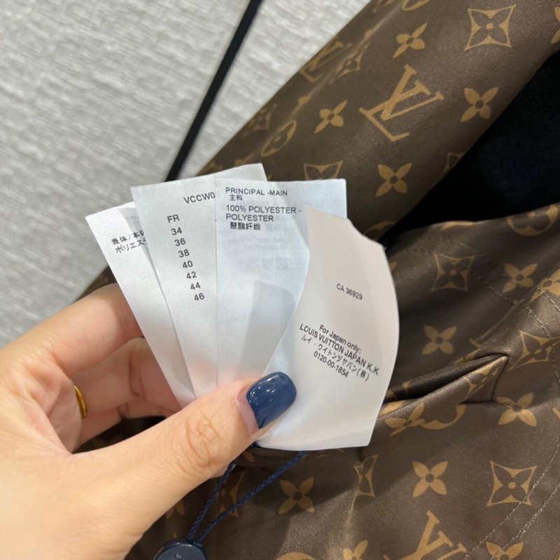 Áo khoác nữ dáng ngắn thời trang 2 mặt cao cấp thương hiệu Louis Vuitton LV 2022