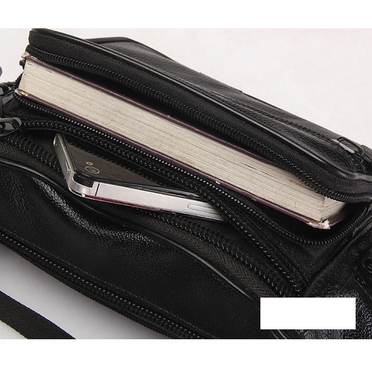 Túi bao tử,đeo bụng DA NHIỀU NGĂN thể thao - K15 | BigBuy360 - bigbuy360.vn