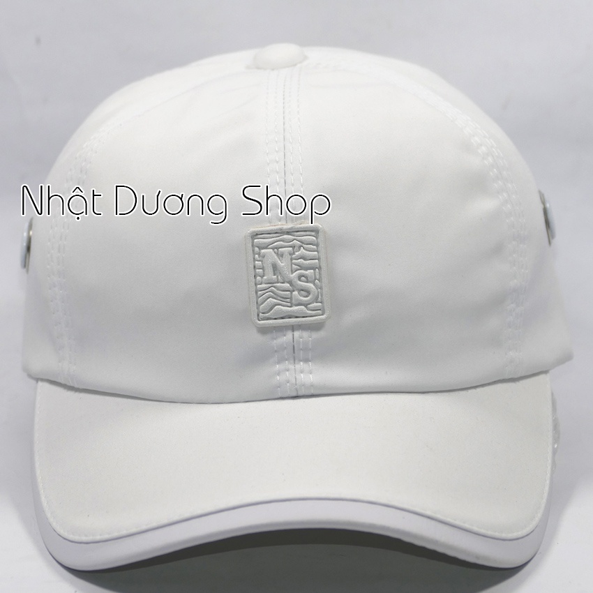 Nón kết dù logo chữ NS, sò to đẹp mắt - chất liệu vải dù thoáng mát phù hợp cho mọi người