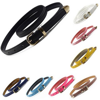 Dây nịt giả da bản nhỏ sành điệu trẻ trung cho nữ