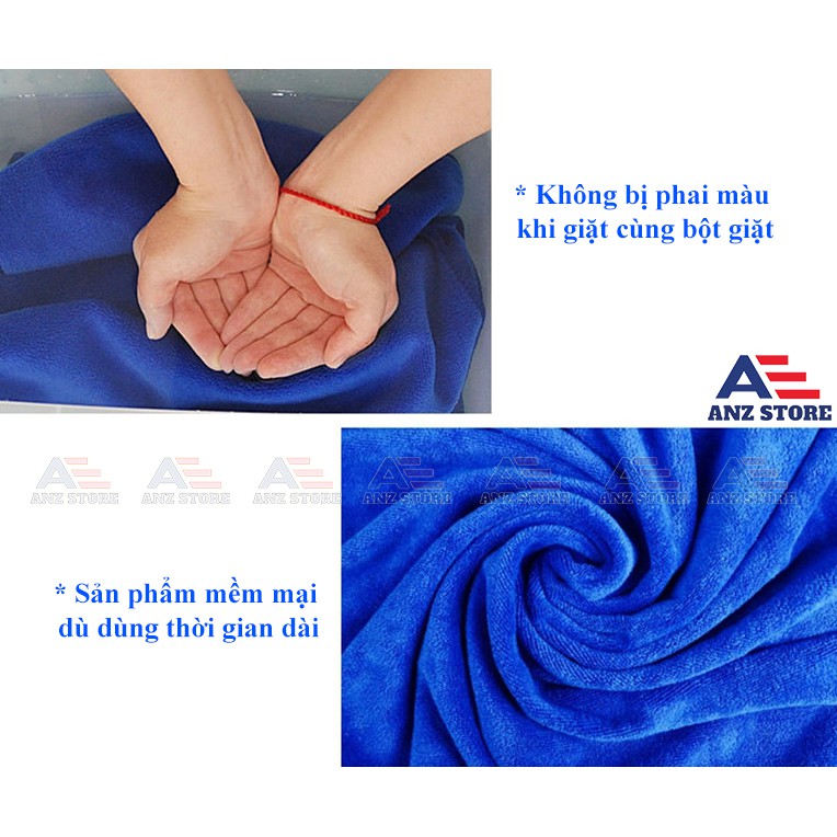 KHĂN GỘI ĐẦU, QUẤN ĐẦU SPA ANZ - KT 30*50 (110g/c)