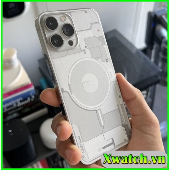 Skin dán mặt lưng Something Nothing cho iphone iP 11/11pro max 12/12 pro max 6/7/8 6plus 7plus 8plus X XS max XR 13 pro
