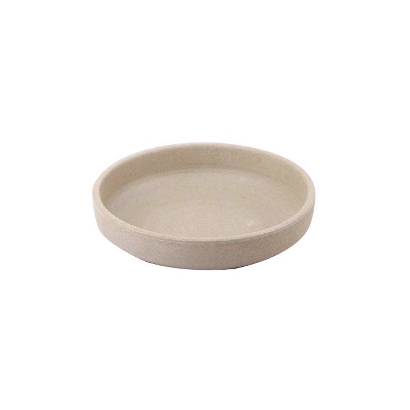 Dĩa tròn melamin KORMEL 113x32mm- màu kem