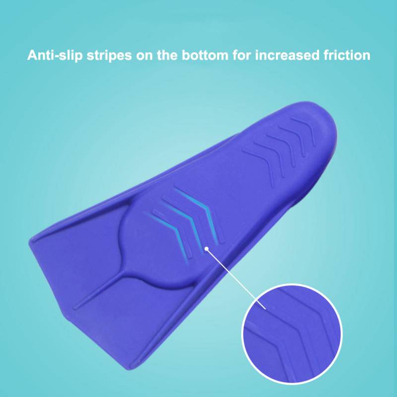 Chân Vịt Bơi Lội Ngắn Bằng Silicone Thoải Mái Cho Người Lớn Và Trẻ Em