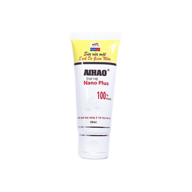 [Sỉ] SỮA RỬA MẶT AIHAO 50ML SẠCH DA GIẢM NHỜN 100% PEARL