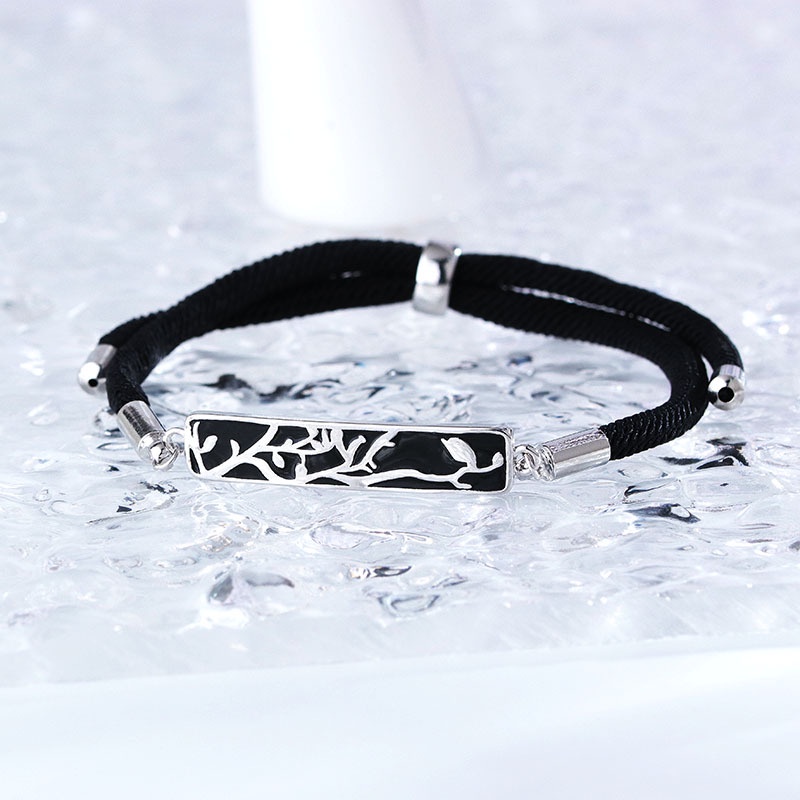 Cặp Vòng Tay Dây Bện Có Thể Điều Chỉnh Kích Cỡ