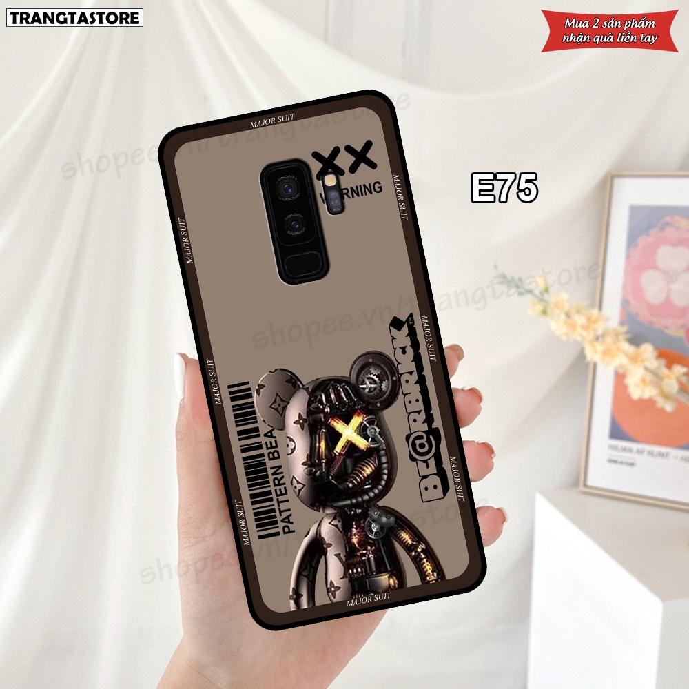 Ốp lưng Samsung S9 / S9 Plus / S9+ in hình gấu Bearbrick,Metal Style,Doremon siêu dễ thương chất lượng