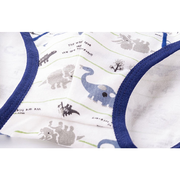 Quần lót bé trai cao cấp - combo 4 quần lót bé trai BH089