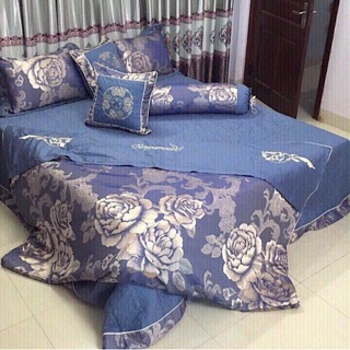 Siêu phẩm bộ satin gấm lụa