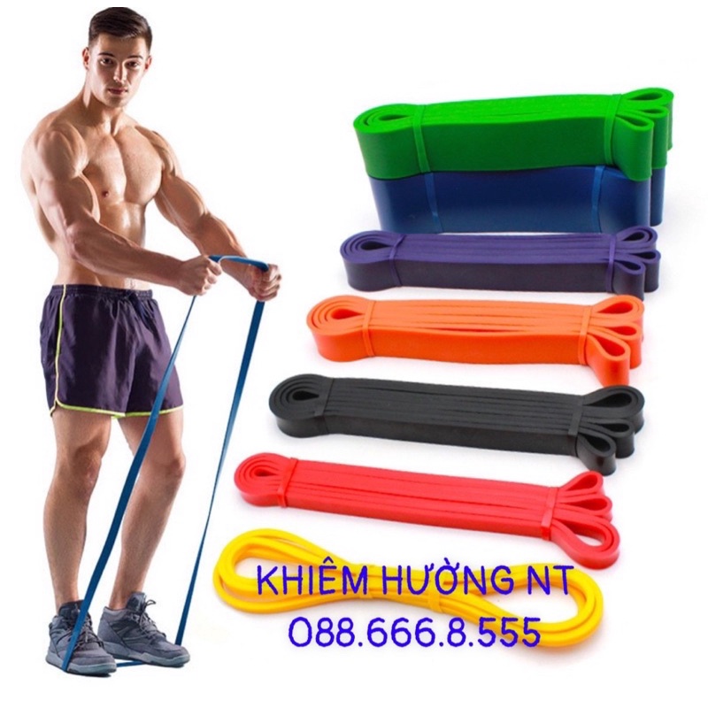 Dây Cao su Kháng Lực Powerband Tập Toàn Thân