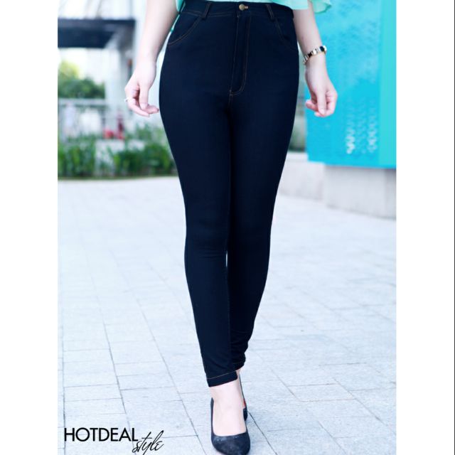 Quần tregging giả bò cạp khóa | BigBuy360 - bigbuy360.vn