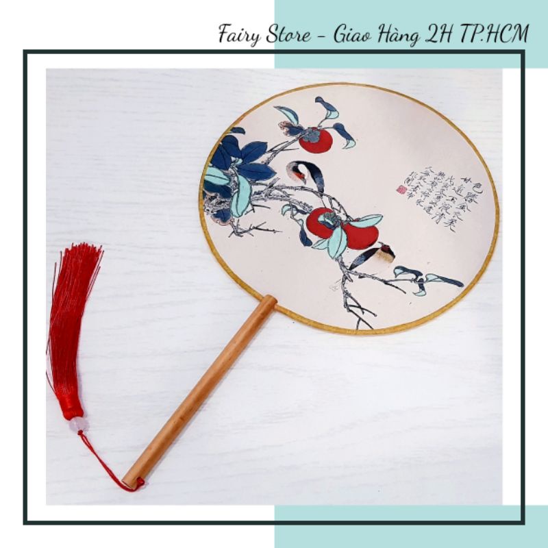 Quạt Tròn Cổ Trang