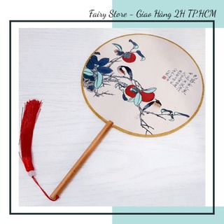Quạt Tròn Cổ Trang