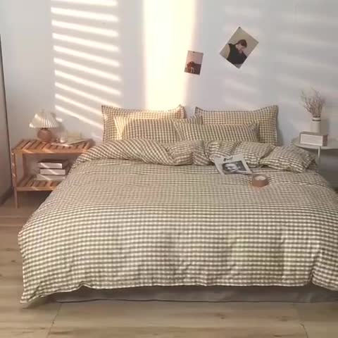 Bộ chăn ga gối Cotton Poly M2T Bedding drap giường Hàn Quốc miễn phí bo chun ga giường bọc đệm- HT home | BigBuy360 - bigbuy360.vn