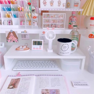 (Có sẵn) KỆ GỖ DÀI 1 NGĂN TRẮNG// ĐEN