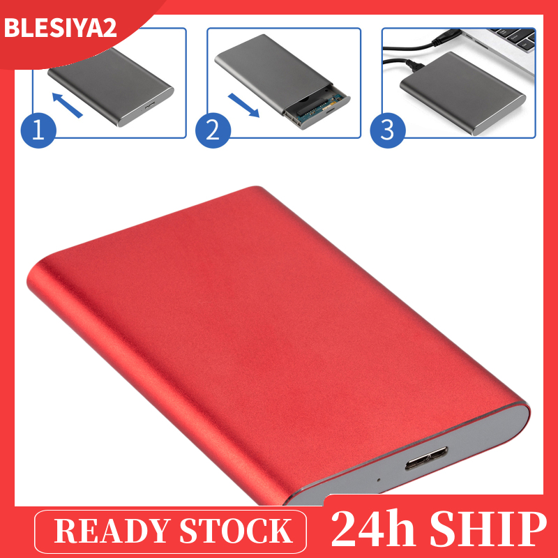 [BLESIYA2]2.5&quot; Portable USB 3.0 UASP SATA 4TB External Hard Drive Enclosure, Plug and play