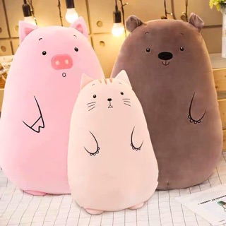 Gấu bông gối ôm hình thú