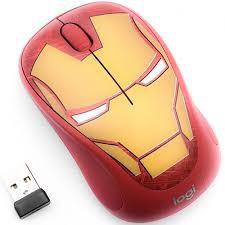 Chuột không dây Logitech M238 IRON MAN - Màu vàng 910-005560