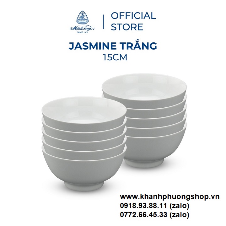 Tô sứ Minh Long 15cm - tô sứ Minh Long