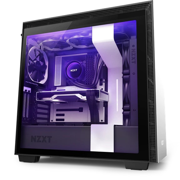 Vỏ Case NZXT H710i SMART Case (Mid Tower / Màu Trắng - Đen - Đỏ)