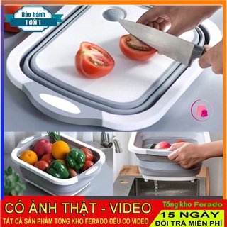 Rổ co giãn đặt ngang bồn rửa chén