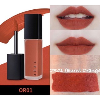 Son kem lì Apieu True OR01 Brunt Orange