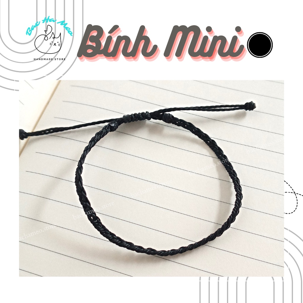 Vòng bính mini (Có size chân) - Vòng waterproof - BacHaMeo.Store