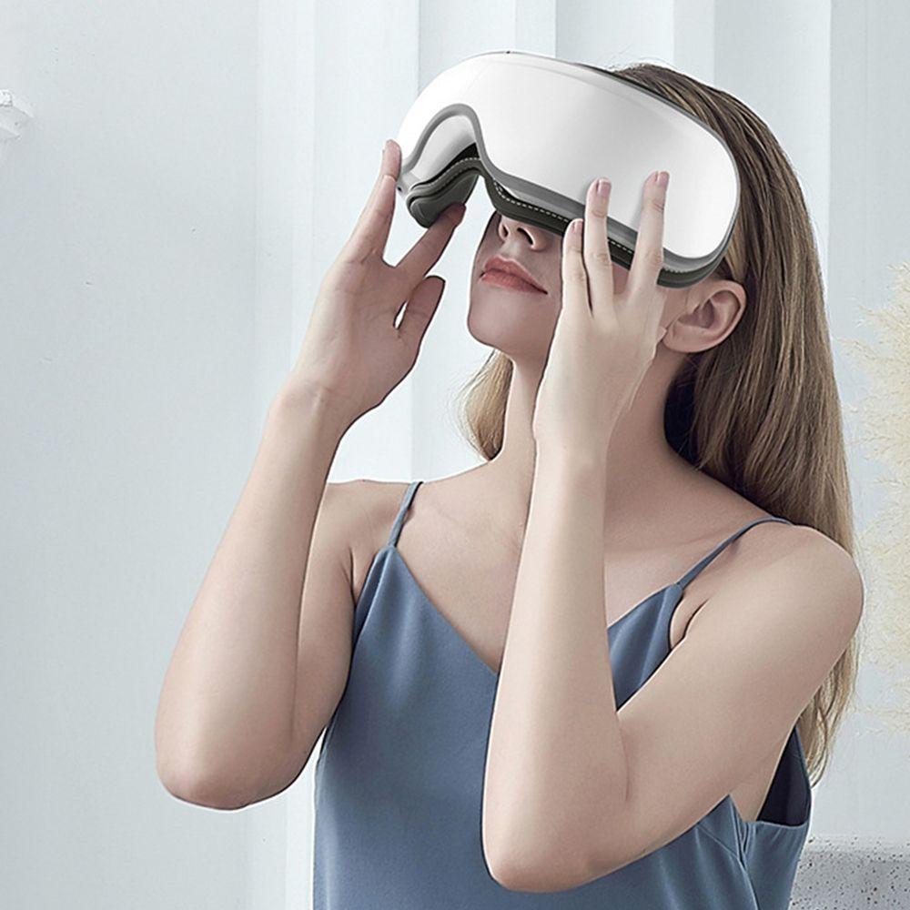 Kính Mát Xa Mắt Thông Minh Kết Nối Bluetooth Phát Nhạc