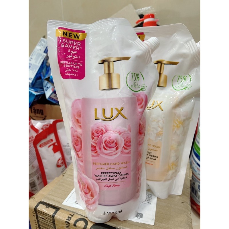 Nước rửa tay túi Lux 1000ml có vòi tiện dụng( hàng xịn xuất nước ngoài)