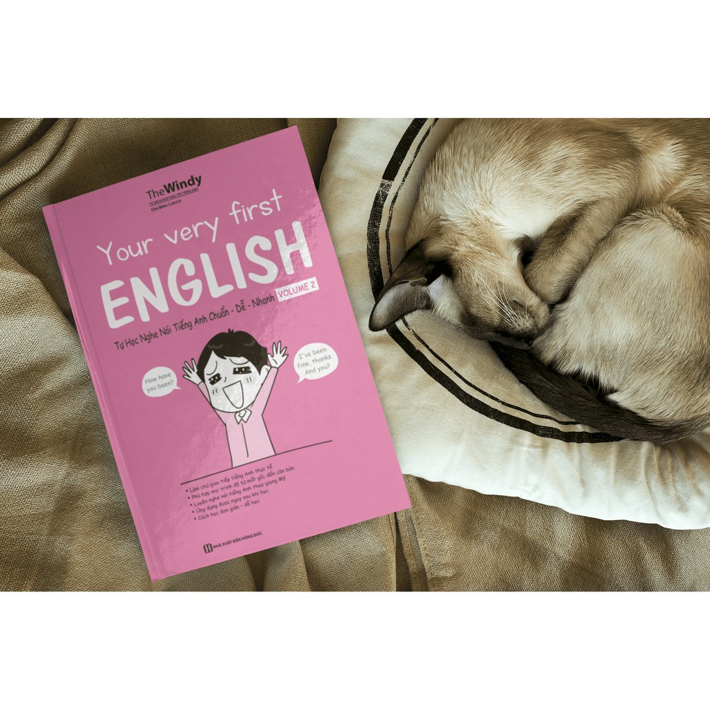 Sách - Your Very First English: Tự Học Nghe Nói Tiếng Anh Chuẩn Dễ Nhanh Volume 2 (Học Cùng App MCBOOKS)