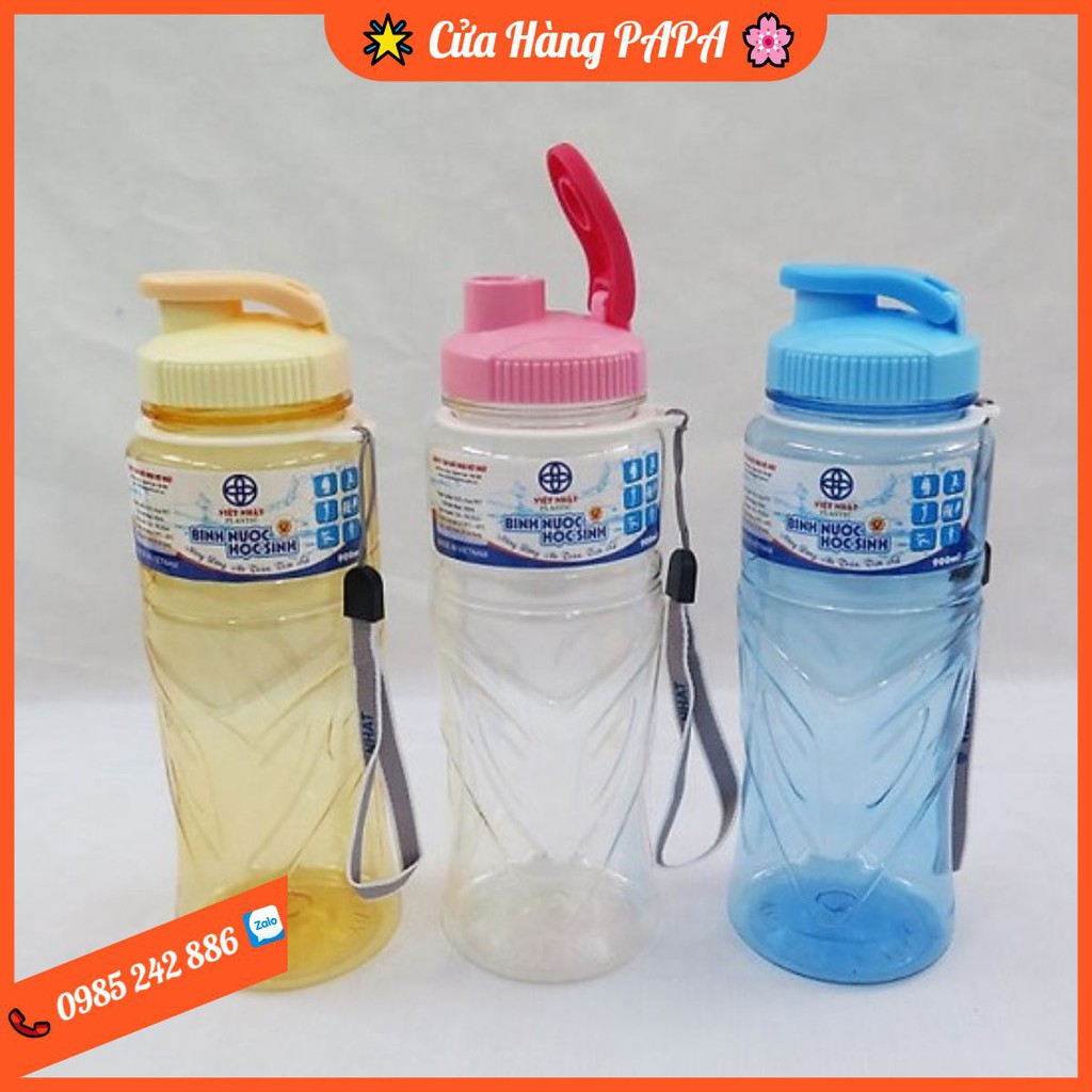 Bình Nước Học Sinh 550ML Tiện Dụng