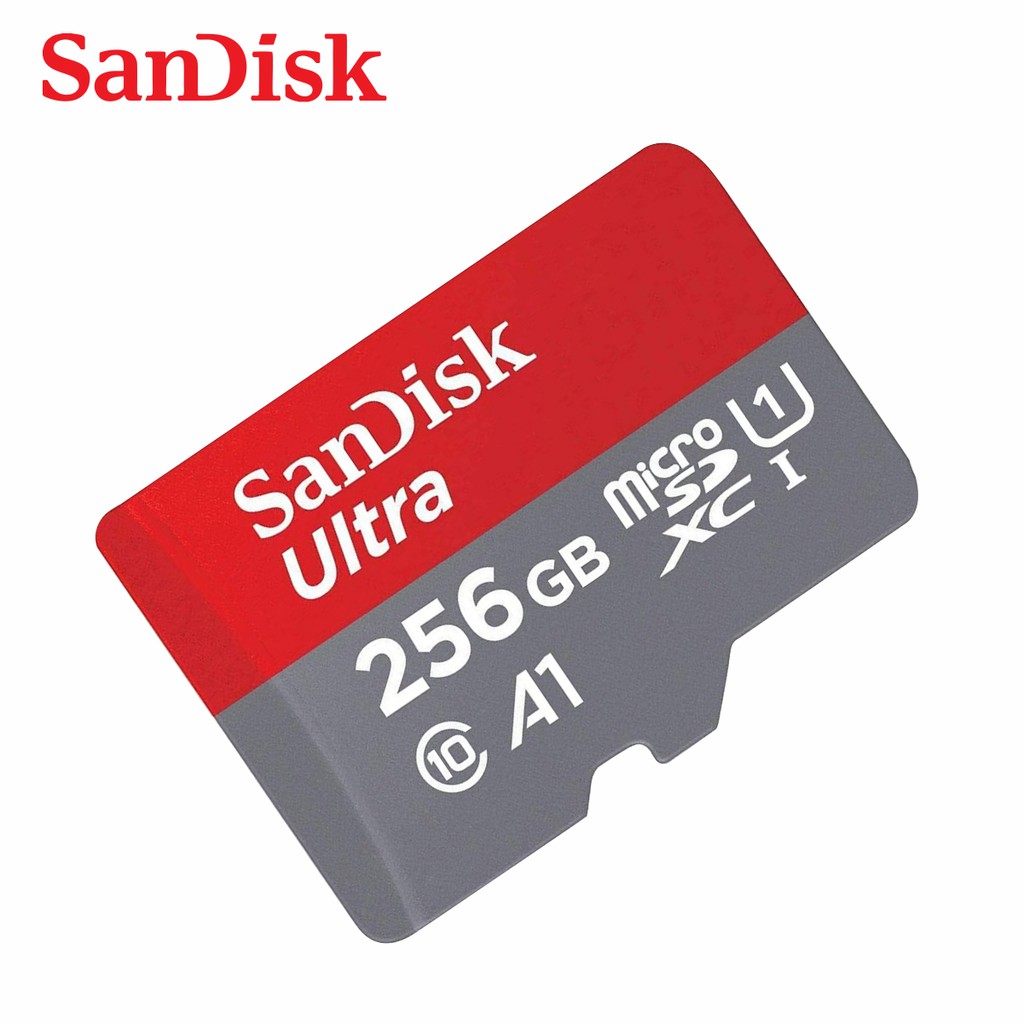 Thẻ Nhớ MicroSDHC SanDisk Ultra A1 256GB 120MB/s - SDSQUA4-256G-GN6MN - Hàng Phân Phối Chính Hãng