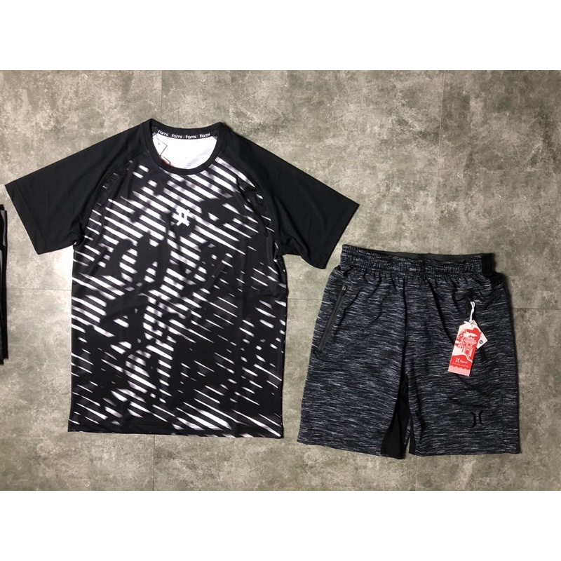 Áo thun raglan Nam phối tay vải thun lạnh thể thao, có bigsize tới 140kg