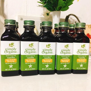 Chiết xuất vani hữu cơ không cồn 59ml date 2022