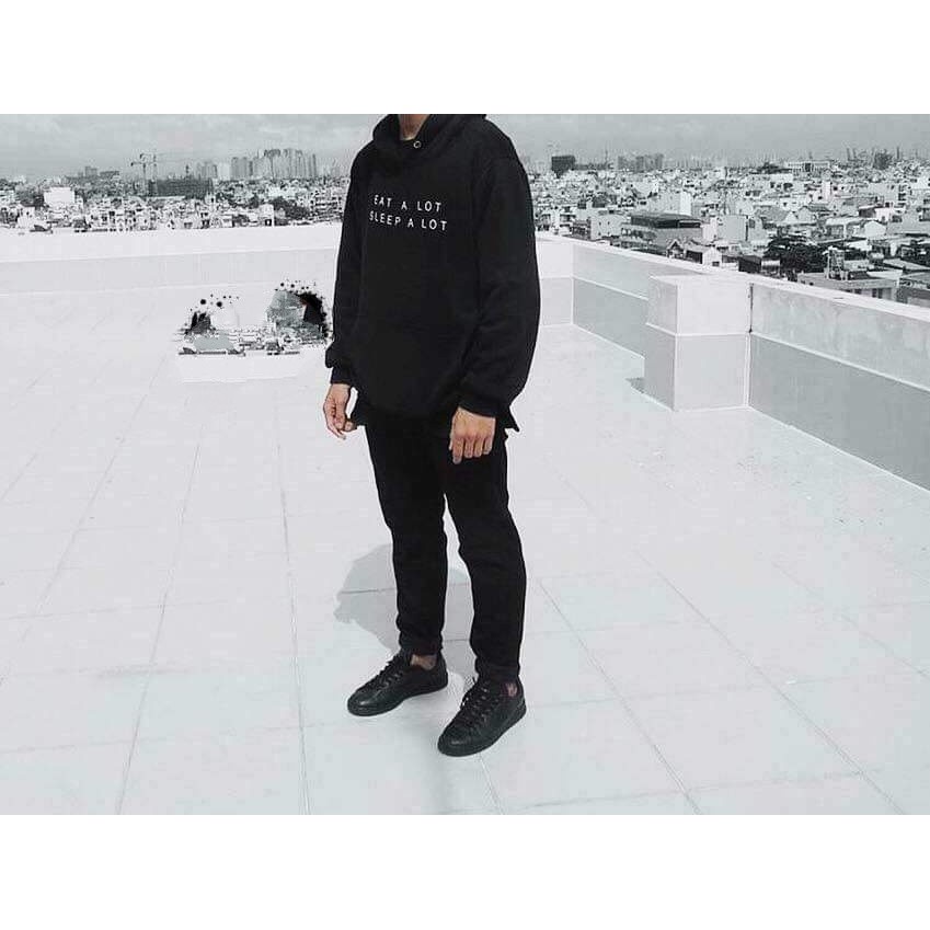 Áo HOODIE EAT A LOT SLEEP A LOT UNISEX