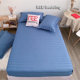 Bộ ga giường và vỏ gối REE Bedding chất Cotton 3F Khách sạn dày dặn đủ size nệm CF95