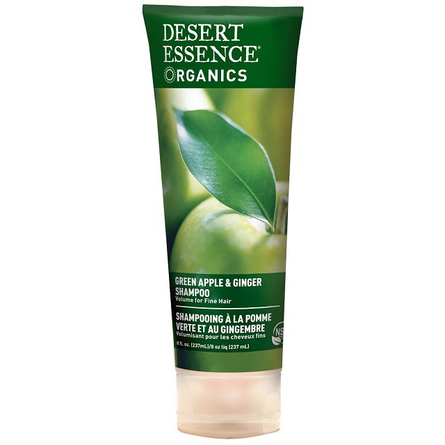 Dầu gội đầu hữu cơ hương táo xanh pha gừng Desert Essence