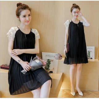 Đầm bầu voan dập ly siêu mát V92