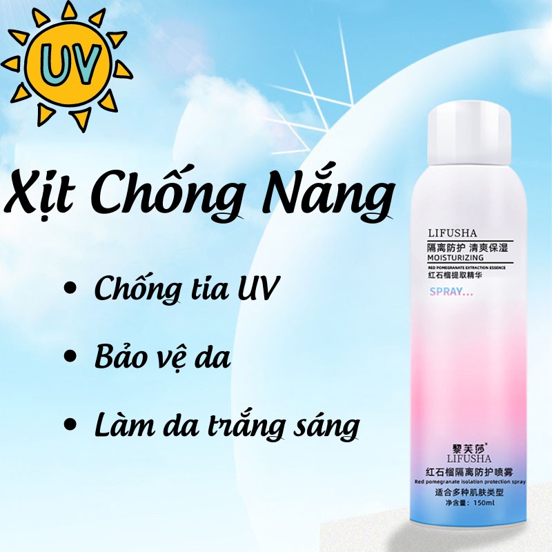 Xịt Chống Nắng, Kem Chống Nắng Dạng Xịt Chống Nắng Hiệu Quả Nâng Tone Trắng Da PAPAA.HOME | BigBuy360 - bigbuy360.vn