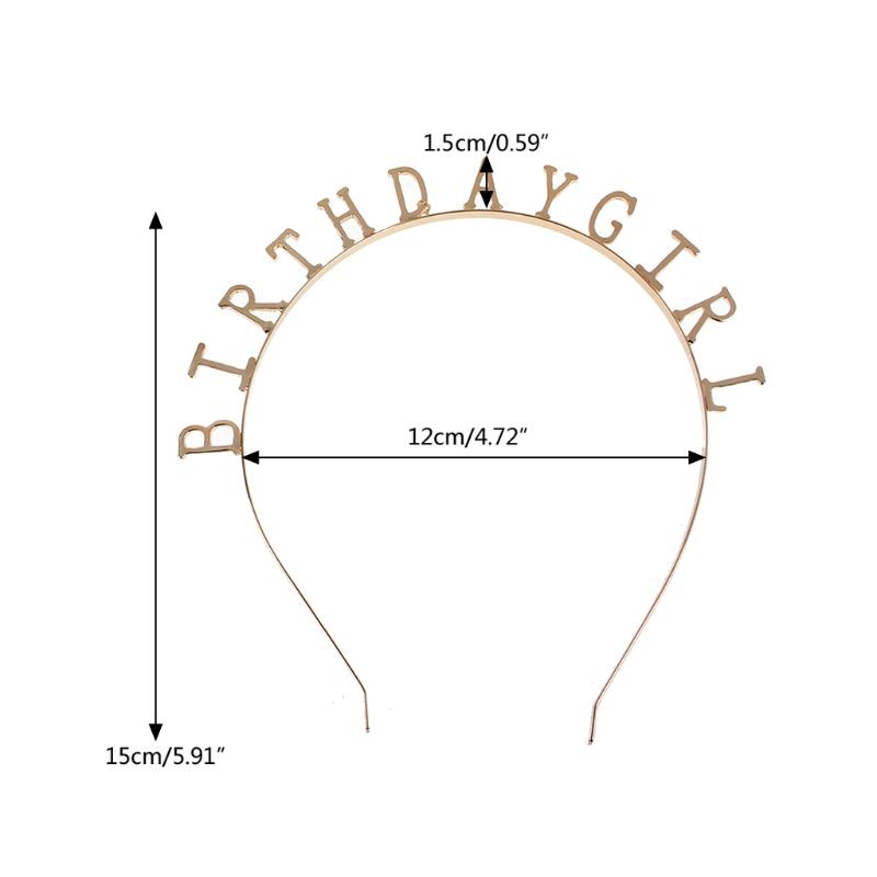 Băng đô chữ Happy Birthday