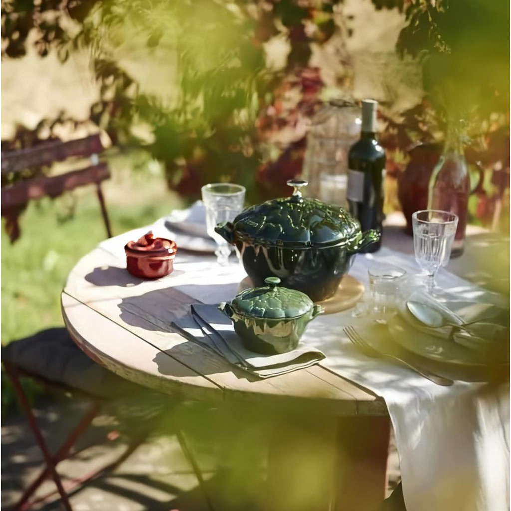 NỒI GANG ATISO 22CM, NỒI GANG STAUB Bảo germany