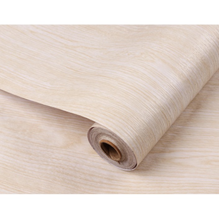 1 mét decal giấy dán tường W017 VÁN MÀU SÁNG khổ 60cm keo sẵn