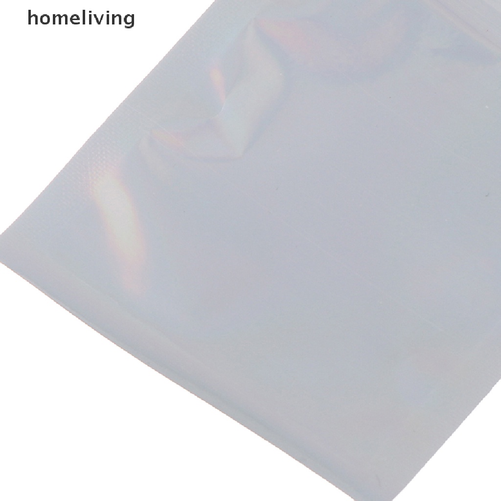 Bộ 10 Túi Zip Bằng Lá Nhôm Trong Suốt Đựng Trang Sức