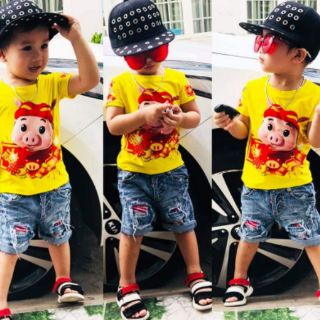 mẫu Heo Vàng đón Xuân 2019
