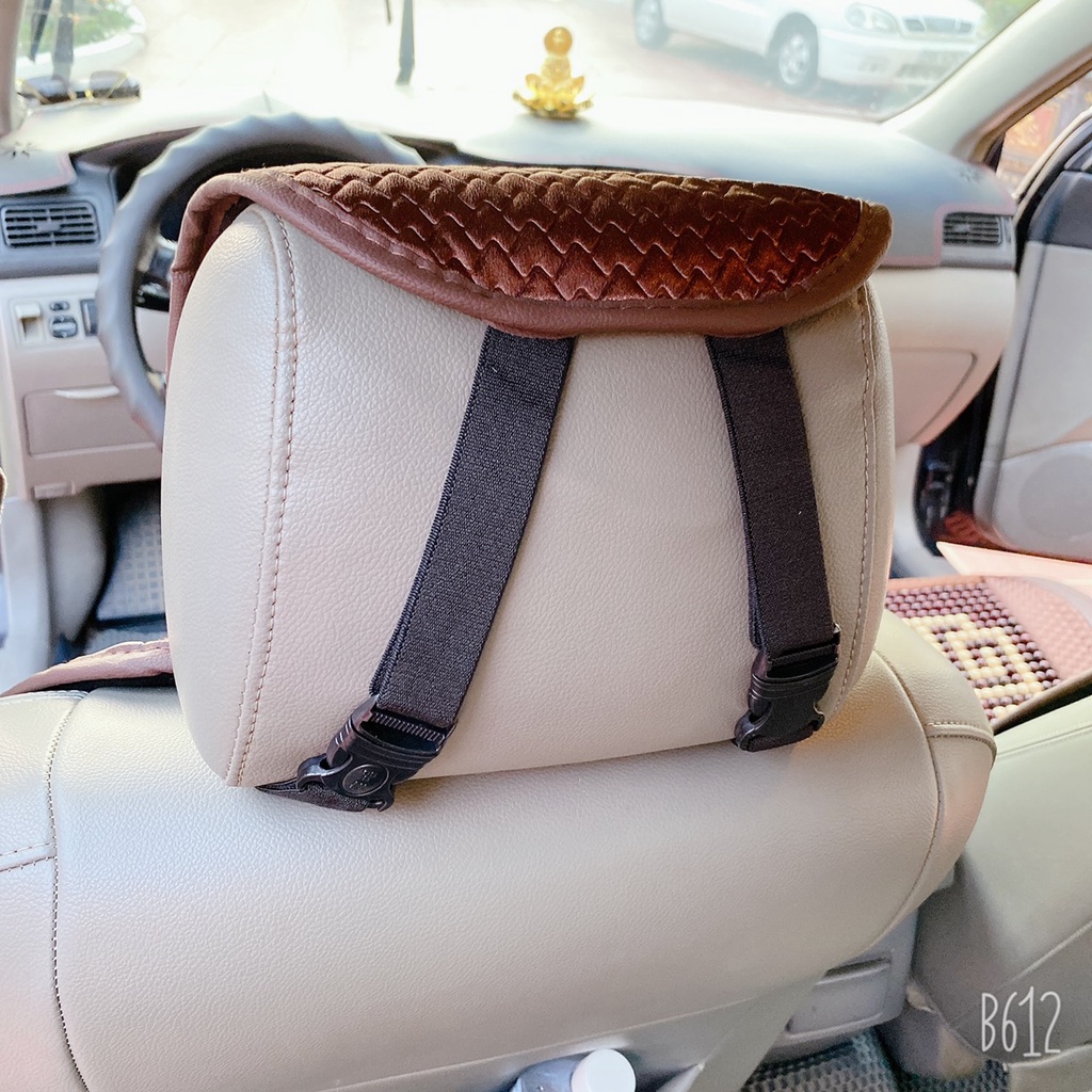 Áo Ghế Tangdi Chất Liệu Da Phối Hạt Gỗ Hoa Văn Cao Cấp, Sang Trọng, Chống Nóng, Cho Xe Ô Tô - Ghế Văn Phòng - Ghế Xe Tải