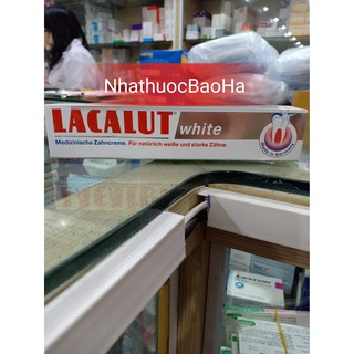 Kem đánh răng LACALUT WHITE giúp răng trắng bóng,chắc khỏe