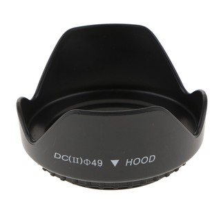 Lens hood Loa che nắng hoa sen vặn ren ống kính máy ảnh Phi 49mm